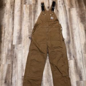 Carhartt Sandstone Unlined Bib/Overall